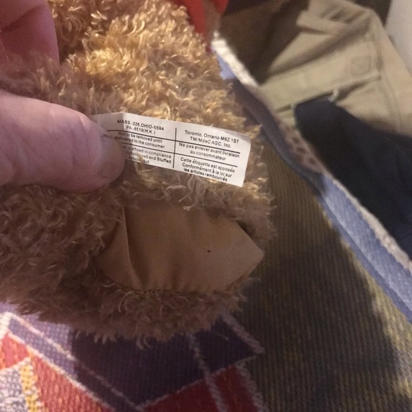 American Greetings Bear Puppet plushie - Picture 6 of 6